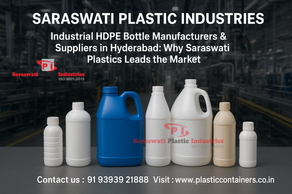 Industrial HDPE Bottle Manufacturers & Suppliers in Hyderabad