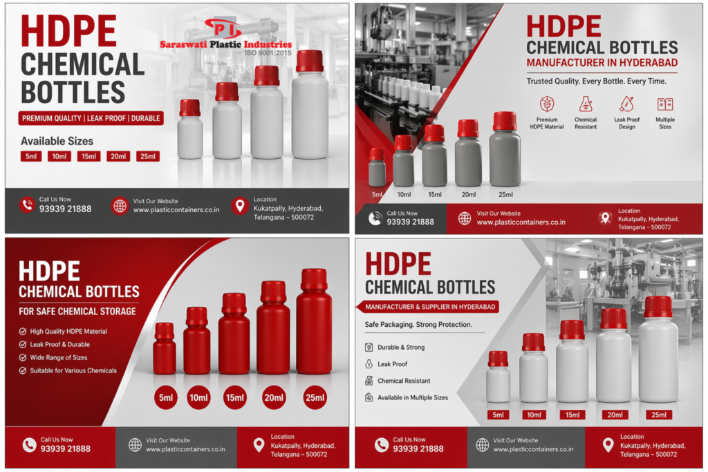 Top Chemical Bottles Suppliers In Hyderabad 