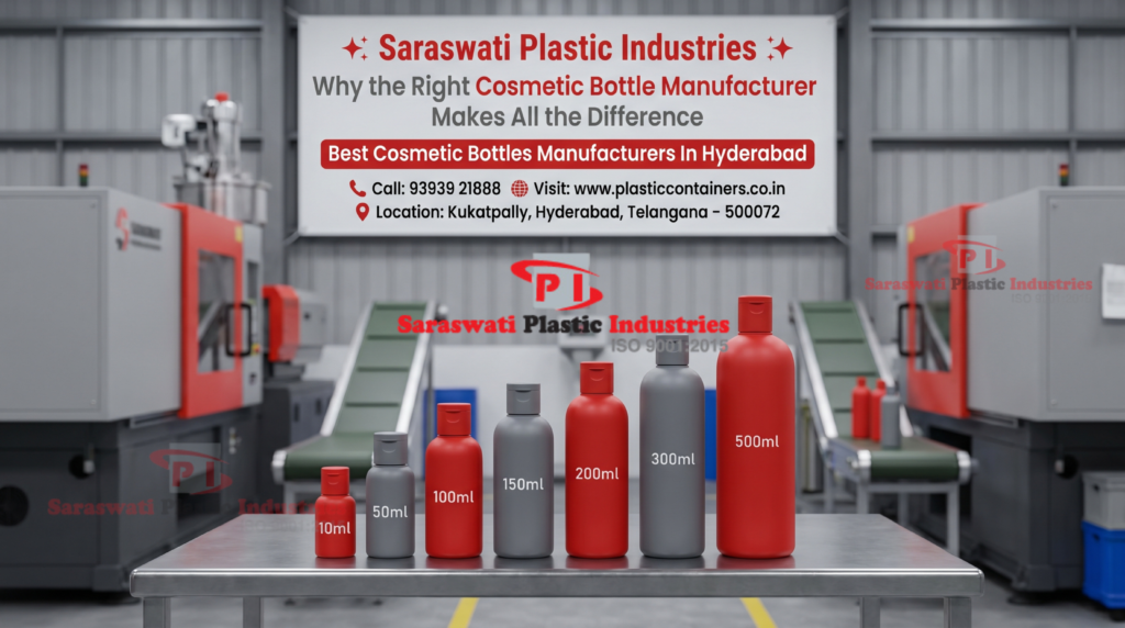 Best Cosmetic Bottles Manufacturers In Hyderabad
