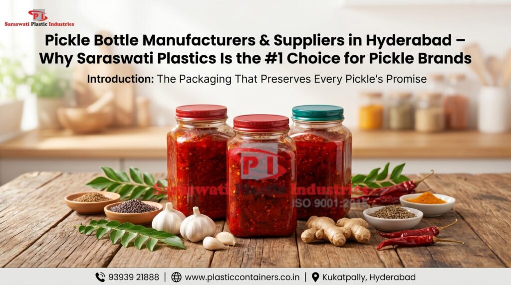 Pickle Bottle Manufacturers & Suppliers in Hyderabad