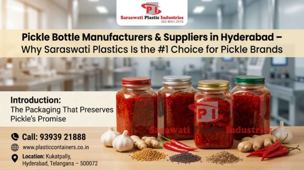 Best Pickle Bottle Manufacturers Suppliers in Hyderabad