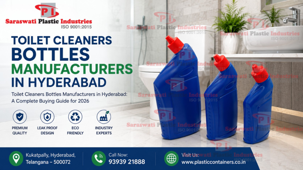 Toilet Cleaners Bottles Manufacturers in Hyderabad