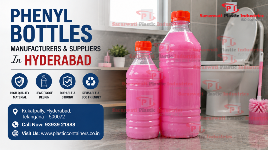 Phenyl Bottles Manufacturers in Hyderabad