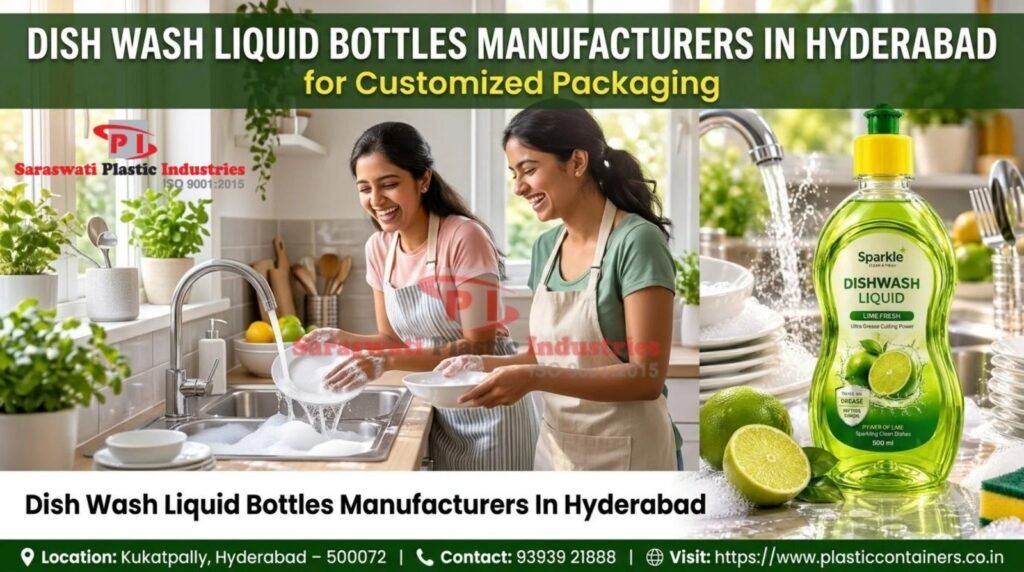 Dish Wash Liquid Bottles Manufacturares In Hyderabad
