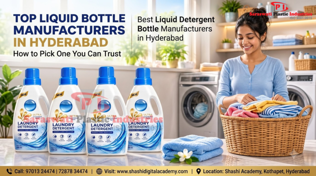 Top Liquid Bottle Manufacturers in Hyderabad